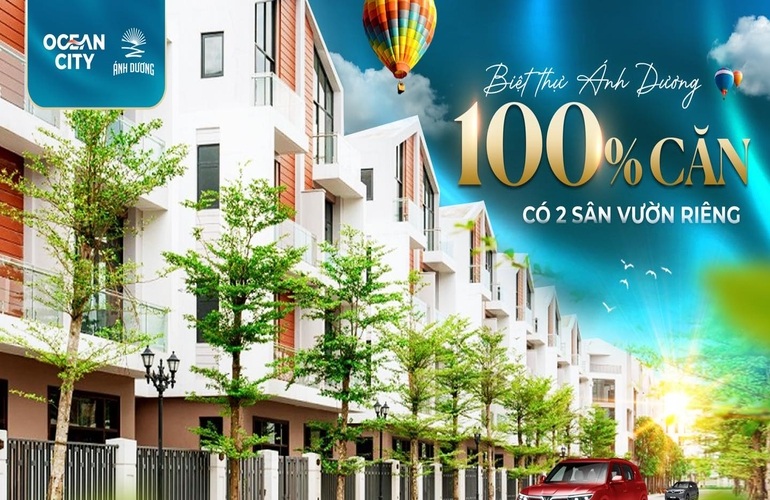 🌿 BIỆT THỰ ÁNH DƯƠNG VỚI 2 SÂN VƯỜN RIÊNG - TRƯỚC ĐÓN TÀI LỘC, SAU ĐÓN AN YÊN